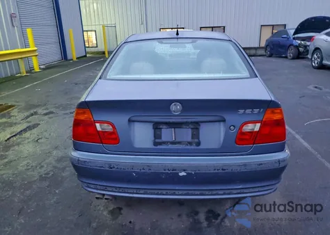 1999 BMW 323 I z USA, uszkodzony, nr VIN WBAAM3330XCD56392